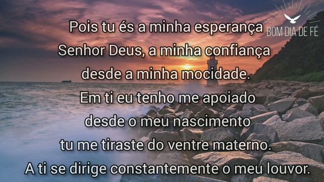 #devocionaldiario #bibliasagrada Devocional de Salmos 71-5:6