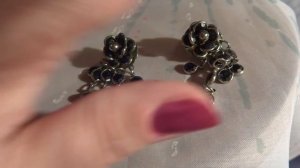 200 г "сокровищ" из Англии. Винтажная бижутерия на вес.