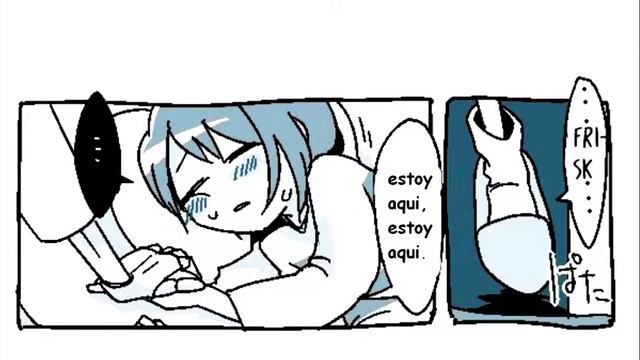 Cómic De undertale sans y frisk смотреть онлайн