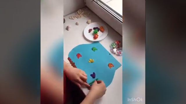 Онлайн занятия для детей: Создаем аквариум. Творческая мастерская для 3-4 лет. смотреть онлайн