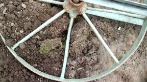 Ушастый окучник в сборе, его размеры.