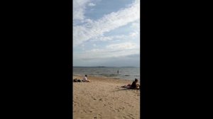 Пляж в Пори, Финляндия на берегу Финского залива // YYTERI BEACH pori finland // самый красивый пля