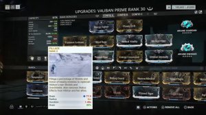 Warframe LA MEJOR BUILD DE VAUBAN