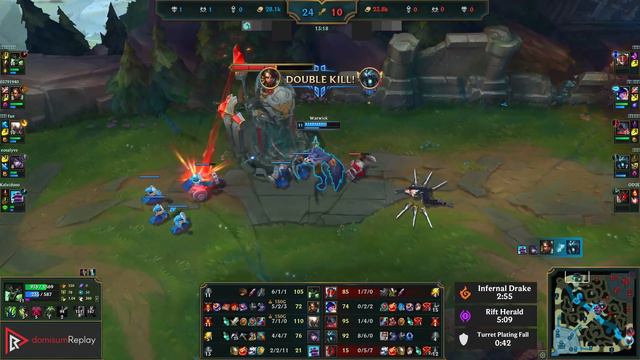 WARWICK vs IRELIA (TOP) | 9 solo kills, 70% winrate, 13/2/3 | KR Master | 13.9 смотреть онлайн