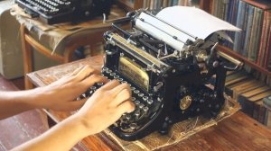 (продано) Старинная печатная машинка 1914 Continental Standard | typewriter schreibmaschine