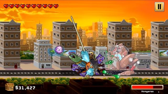 Octogeddon - Boss Battle 2: Kongaroo - Walkthrough Gameplay (No Commentary) (Indie Game) смотреть онлайн