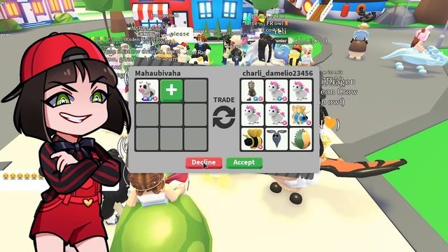 Что дадут за Неоновую Корову в Роблокс Адопт Ми? Топ Трейды в Roblox Adopt Me смотреть онлайн