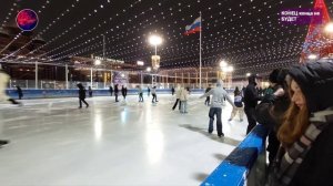 Открытие Губернского катка в Туле. Центральная площадь Ленина. Главная Ёлка Тулы.