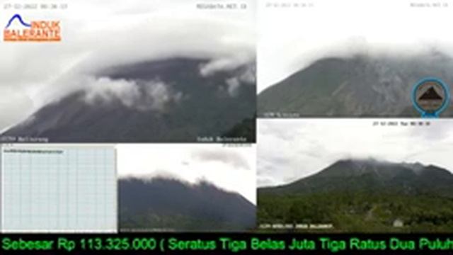 Live Streaming Merapi - Merapi Volcano Eruption, Central Java, Indonesia 27/12/2022 смотреть онлайн