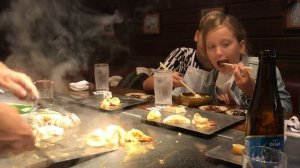 ЯПОНИЯ: 鉄板焼き teppanyaki - японская кухня!!!