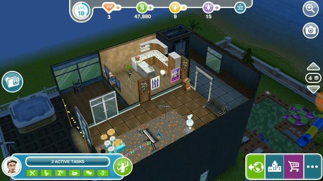 Practice Making Films in a neighbor's Town Sims Freeplay смотреть онлайн