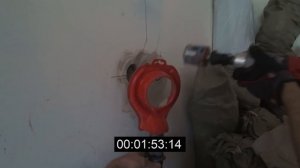 Подрозетники в суровом бетоне за 5 минут. Сравниваем дрель MILWAUKEE с дрелью KEN