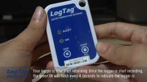 Logtag - How to start Logtag temperature recorder