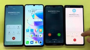 MADNESS Incoming Call Google Pixel 6Pro Vs Neffos X20Pro Vs Samsung Galaxy A21s Vs Honor X7a