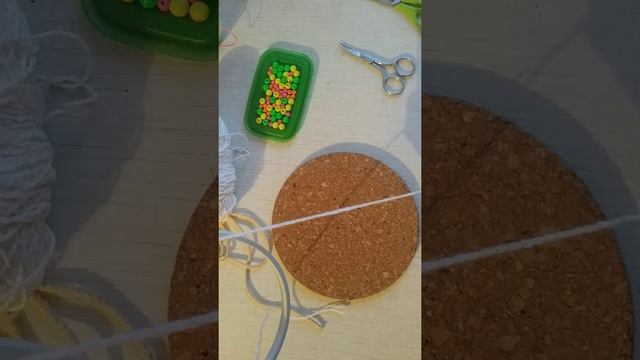 Видео МК "Как оплести кольцо для Ловца Снов" #плетение  #ЛовецСнов #макраме