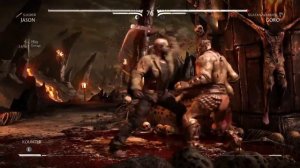 Mortal Kombat X - Jason Voorhees vs. Goro