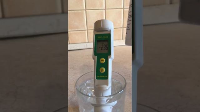 Измеряю ОВП воды Coral- mine. смотреть онлайн