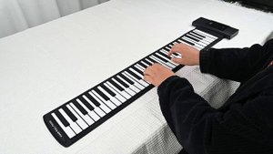 61 Keys Roll up Piano silicone piano konix pd61