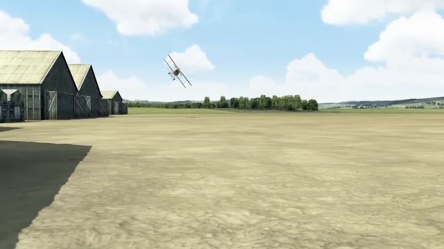 Nieuport 28.C1 demo flight in "Rise Of Flight" смотреть онлайн