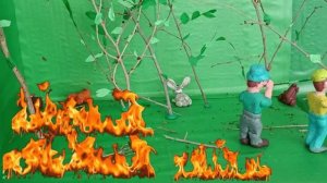 мультфильм «Экологическая сказка»  «Случай в лесу».