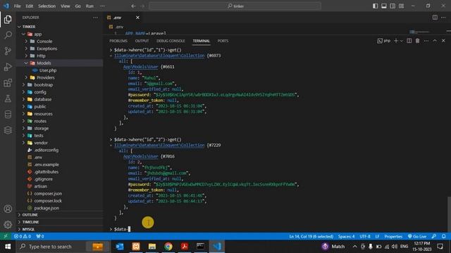 How to data update using laravel | how to data delete in database using tinker | laravel tinker смотреть онлайн