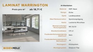 Laminat Warrington  bei Bodenmeile.de kaufen