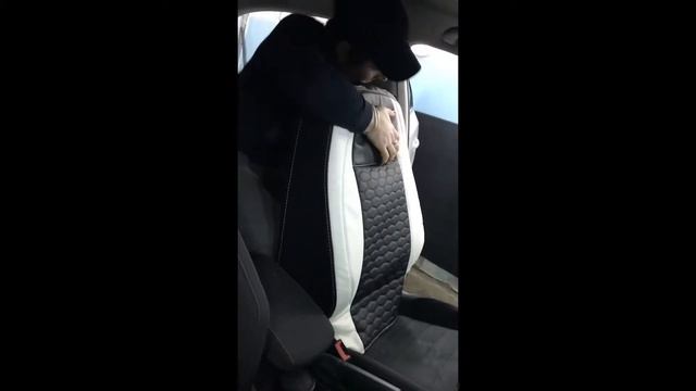 Установка авточехлов в VW Jetta