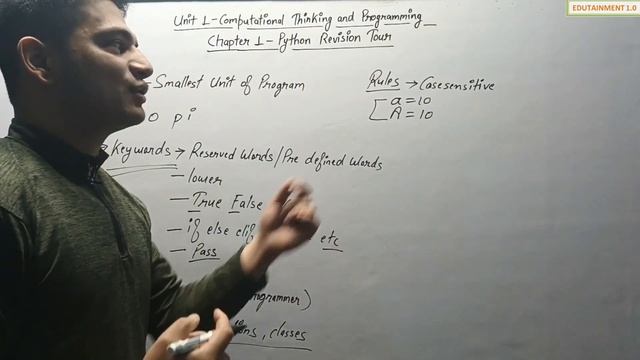 Python Revision Tour | Class 12 Computer Science with Python | Chapter 1 Computer Science #2