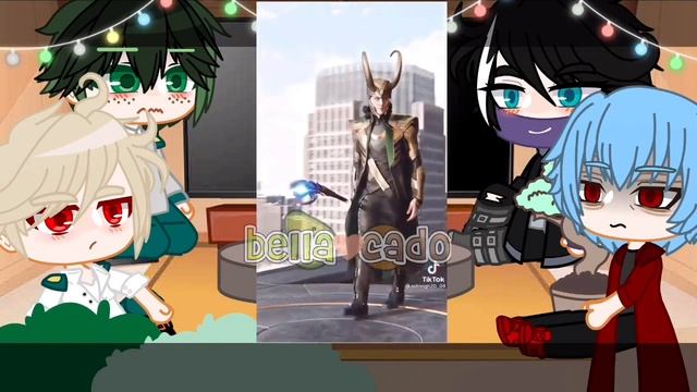 Bnha react to Loki | +Bucky | gachaclub | bnha/mha | bella_cado смотреть онлайн
