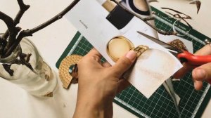 создаю сюрреалистичную картину • коллажное современное искусство #коллаж #интерьернаякартина