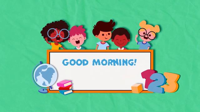 Good Morning Song | Mr. Reed | Songs For Kids