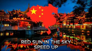 Red sun in the sky Speed up