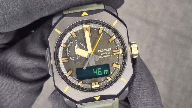 Чоловічий годинник на сонячній батарейці CASIO ProTrek PRW-6900Y-3ER | Style-Time смотреть онлайн