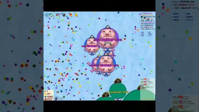 Агарио Голодные игры Меганегативки🐷😂 смотреть онлайн