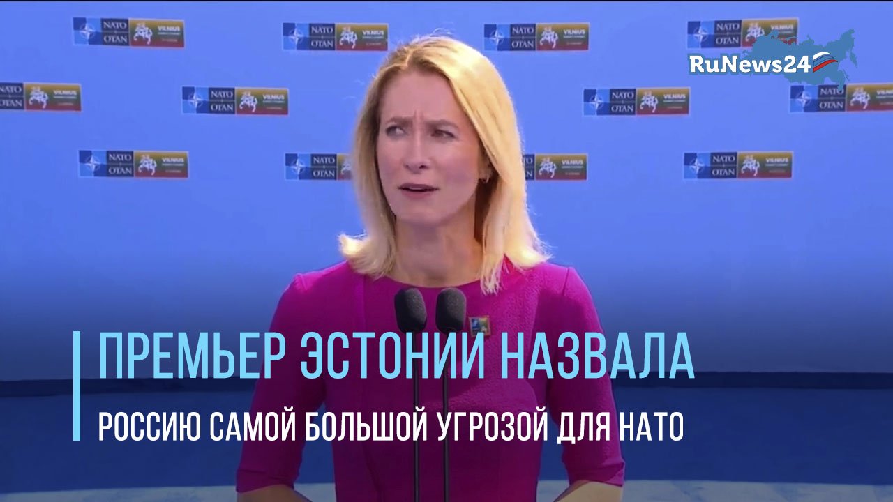 Премьер Эстонии назвала Россию самой большой угрозой для НАТО