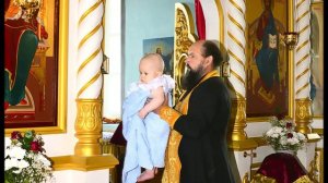 Крещение внука