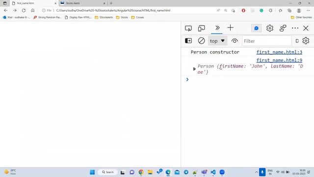 Part 23 | JavaScript Tutorial | Creating objects in JS | Function Constructor | Object Create metho
