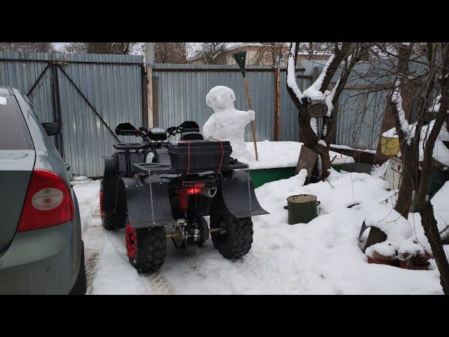 #9. Авантис Хантер 200 New, защита радиатора и так, по мелочи. смотреть онлайн