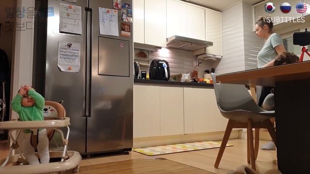 국제커플 VLOG ｜강제입덕? 두얼굴의 아멜리아 ? AMWF / 자막 CC