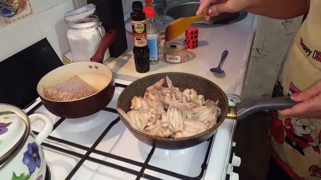 Крылышки медовые без мёда! Супер простой рецепт смотреть онлайн