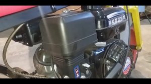 После падения мотик словил клин Лифан 170F 7л