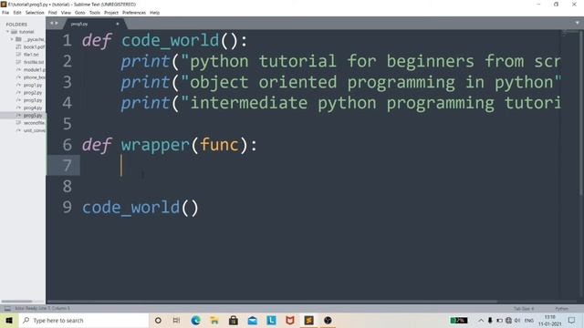 Decorators Tutorial Python| Intermediate Python Programming Tutorial #10