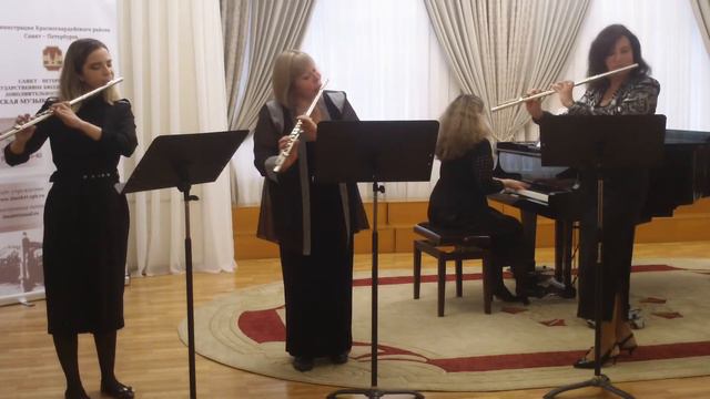 И. С. Бах. Ария. Е. Гринберг, М. Ржаницына, С. Ховайко, А. Ерохина смотреть онлайн