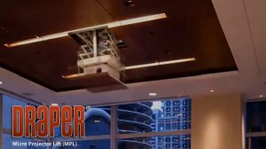Моторизованный лифт для проектора Draper Micro Projector Lift