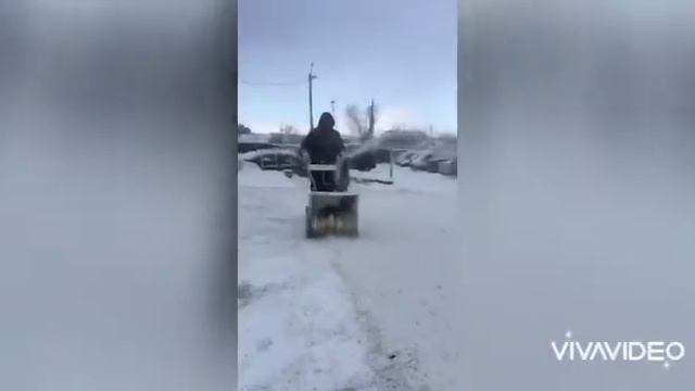 Подметальная машина (Снегоуборщик)Huter Sgc 4100s. Снегоотбрасыватель