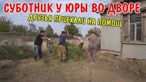 ПОМОГАЕМ ЮРЕ С УБОРКОЙ СТАРОГО ДОМА / ПОСТАВИЛИ ДОМАШНЕЕ ВИНО / СКОСИЛ ТРАВУ ПОД ТРАКТОР