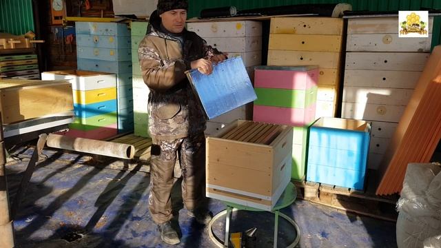 Конструкция улья Дадан на 10 рамок смотреть онлайн