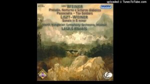 Liszt orch. Leó Weiner : Piano Sonata in B minor S. 178, arranged for orchestra (1852-53 orch. 1955