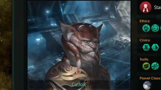 Stellaris - Birth of the United Catfolk Imperium (Stream Highlights) смотреть онлайн