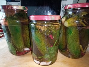 Маринованные огурцы без уксуса со смородиной на зиму. Заготовки на зиму.
